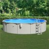 Swimming Pool with Safety Ladder 550×120 cm Sale Coupon