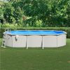 Swimming Pool with Safety Ladder 610x360x120 cm Sale Coupon