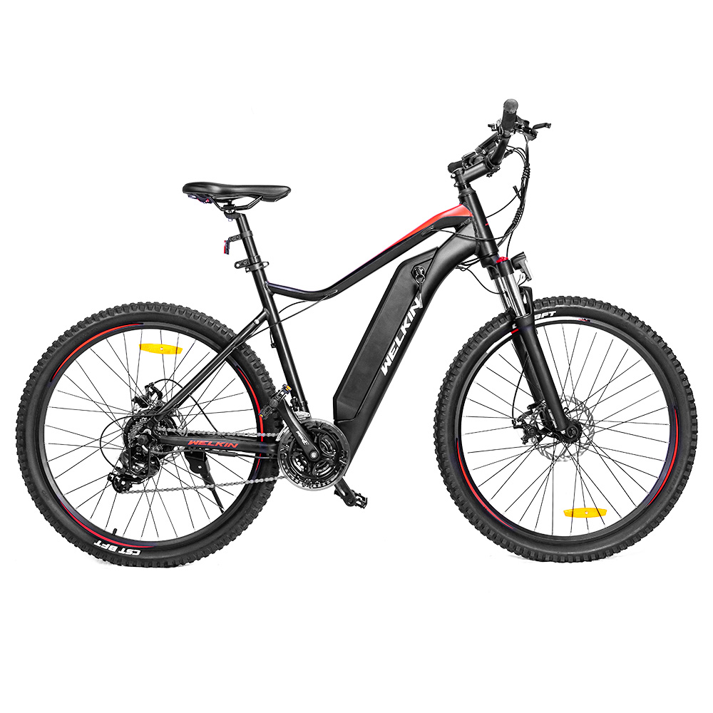 WELKIN WKEM001 Electric Bicycle 350W Mountain Bike BlackRed Sale Coupon