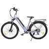 WELKIN WKEM002 Electric Bicycle 275 Inch 250W 25Kmh City Bike Silver Sale Coupon