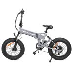 WELKIN WKES001 Electric Bicycle Snow Bike Silver Sale Coupon