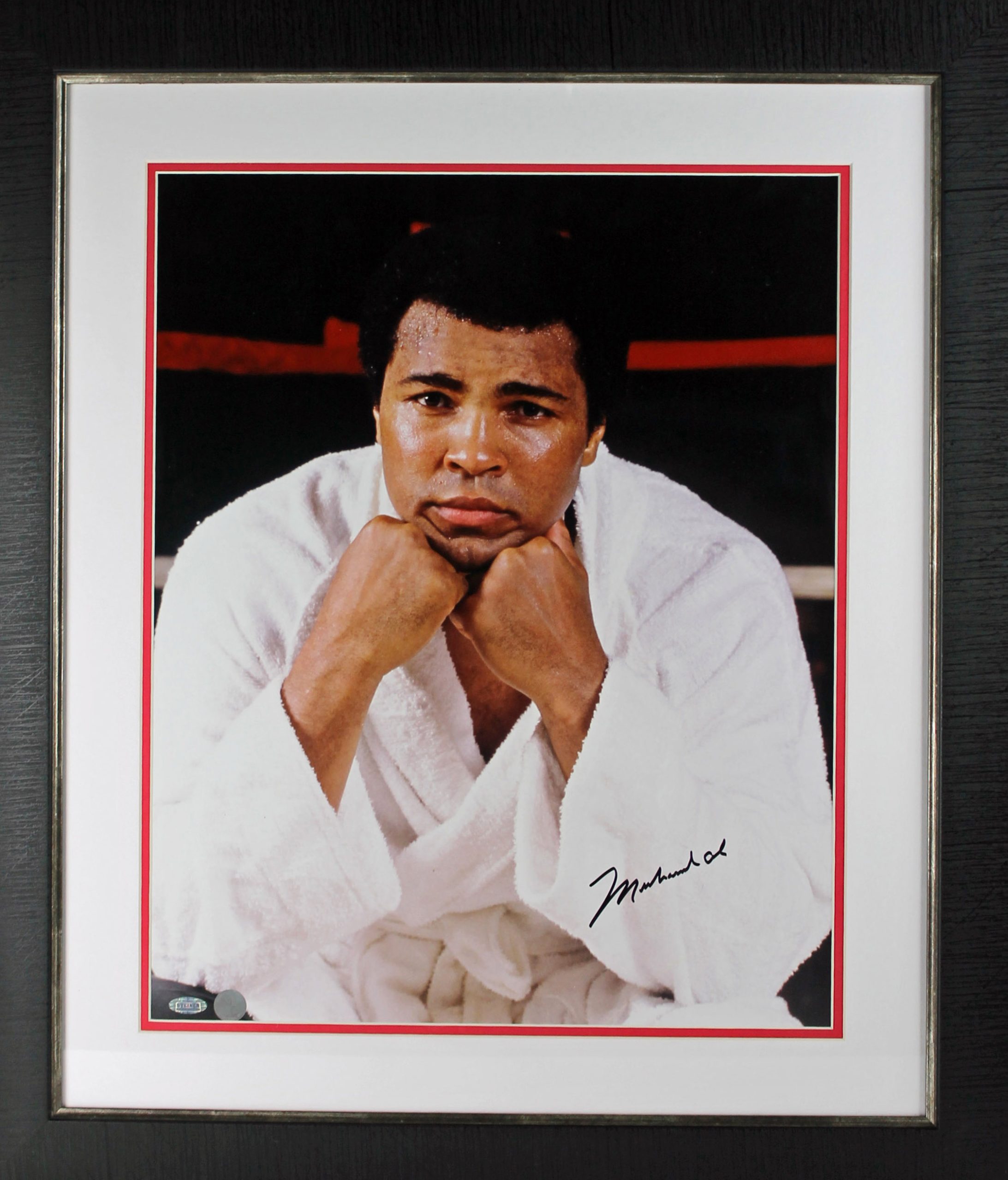 Muhammad Ali Authentic Signed & Framed 16×20 Photo w/ Steiner Hologram Sale Coupon