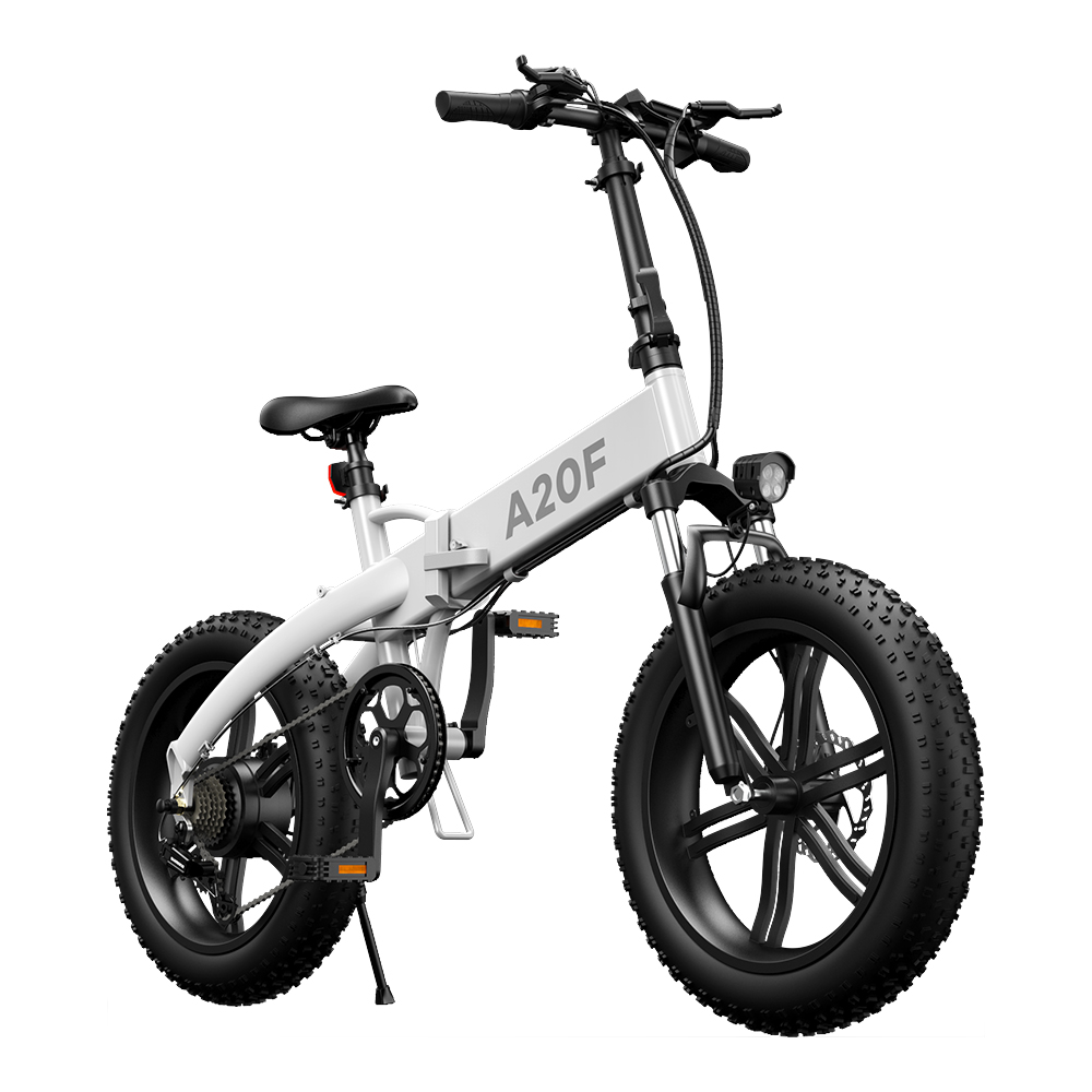 ADO A20F Electric Folding Bike 500W Motor 104Ah Battery White Sale Coupon