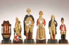 American Revolutionary War Chess Pieces – SAC Hand Decorated on Sale Coupon From The Real Masters Of Chess