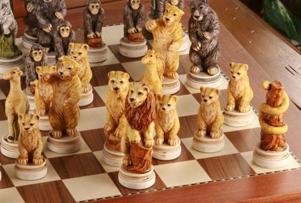 Animal Kingdom Chess Set on Sale Coupon From The Real Masters Of Chess