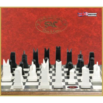 Art Deco Chess Pieces From Studio Anne Carlton on Sale Coupon From The Real Masters Of Chess