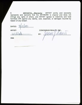 Jerry Garcia Signed 3 Page Grateful Dead Merchandising Agreement PSA #AA01915 Sale Coupon