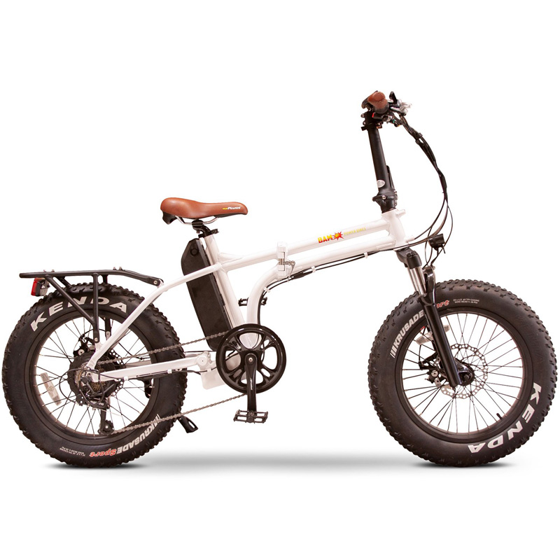 BAM Folding Fat Tire Electric Bike – White Best Discount