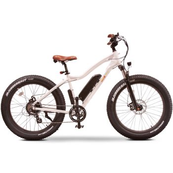 BAM Nomad Fat Tire Electric Bike – White Best Discount