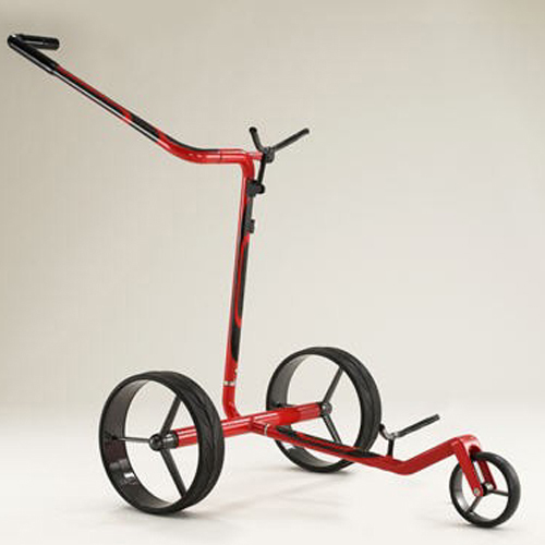 JuCad Travel Carbon Electric Golf Push Cart Best Discount