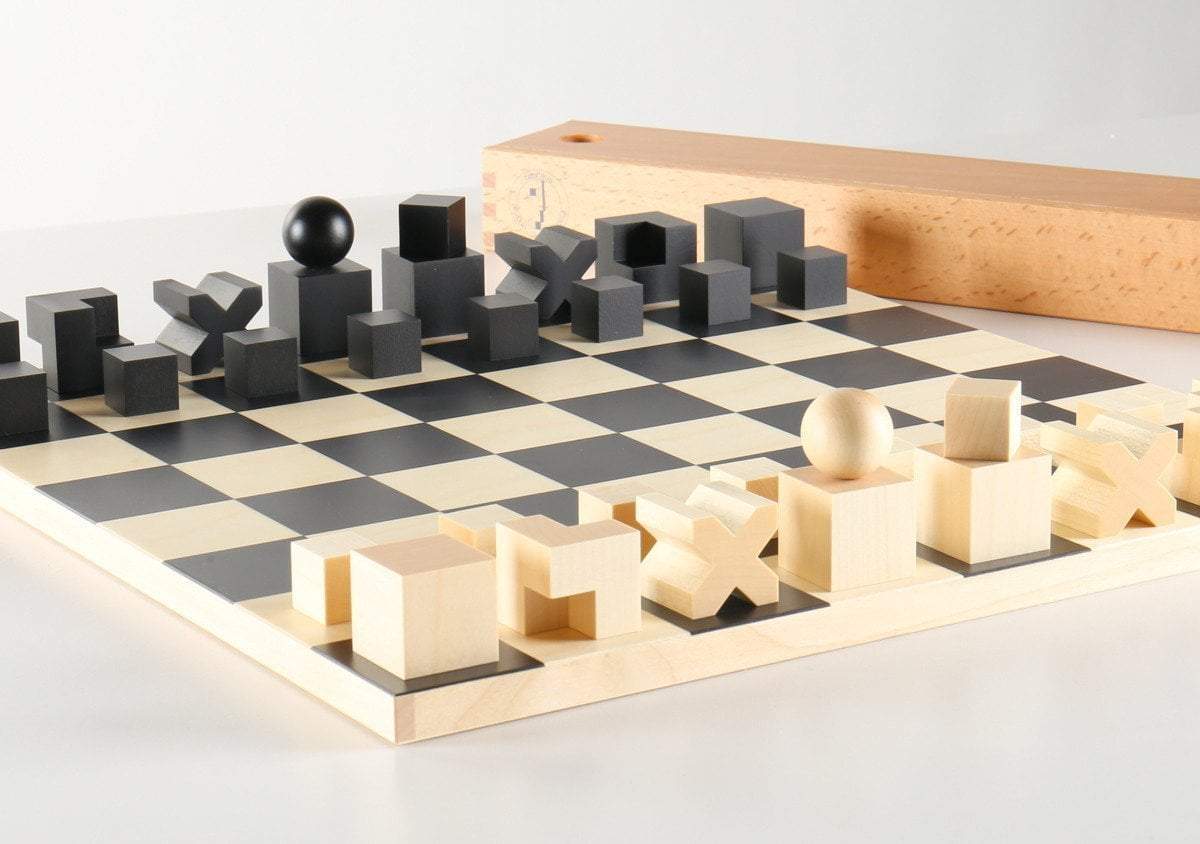 Bauhaus Chess Set – Board and Pieces on Sale Coupon From The Real Masters Of Chess