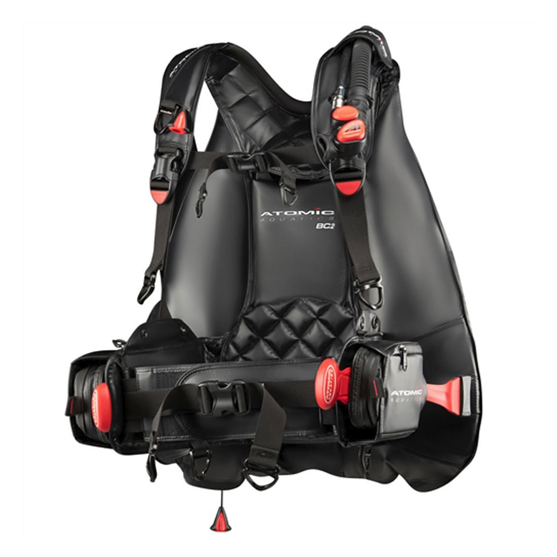 Atomic Aquatics BC2 Back Inflate BC/BCD Scuba Diving Buoyancy Compensator Best Deal