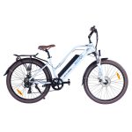BEZIOR M2 Electric 26 inch Tire Electric Bike 125Ah 250W White Sale Coupon