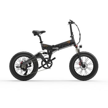 BEZIOR XF200 Folding Electric Bike 20×40 inch 15Ah 1000W Motor Black Sale Coupon