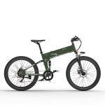 BEZIOR X500 Pro 26 inch Folding Electric Bike 104Ah 500W  Black Green Sale Coupon