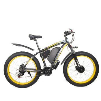 GOGOBEST GF700 2640 Fat Tire Electric Mountain Bike Black Yellow Sale Coupon