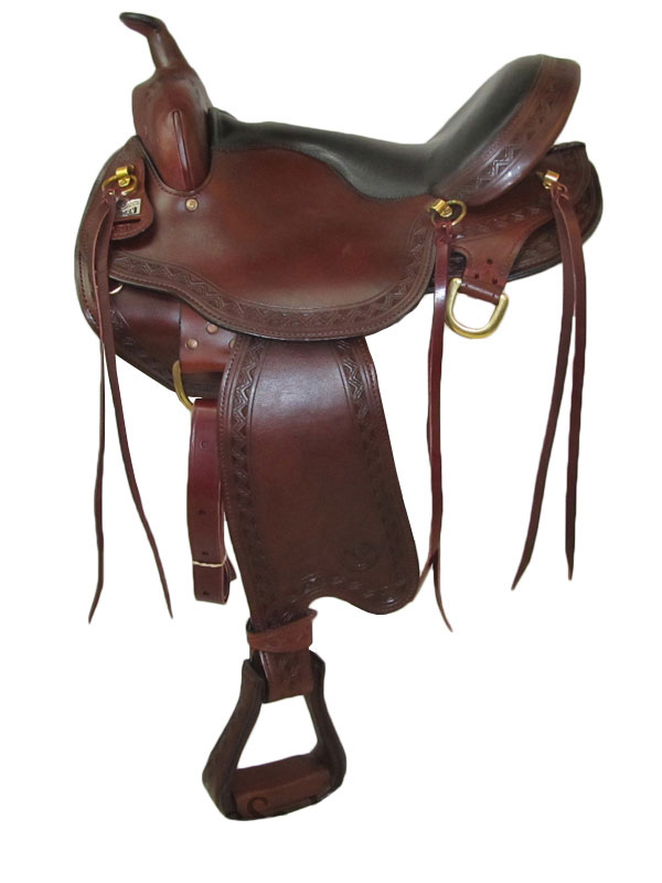 TEMP DISCONT 16inch to 18inch Big Horn Voyager Flex Tree Trail Saddle Sale Coupon