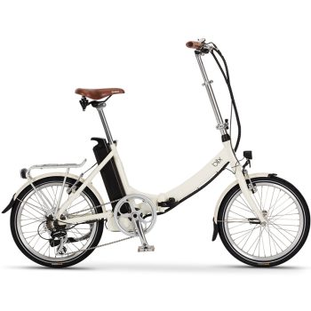 Blix Vika+ Folding Electric Bicycle – Cream Best Discount