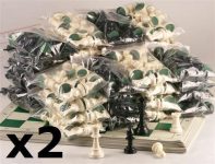 Budget Chess Sets 40-Pack (up to 80 players) on Sale Coupon From The Real Masters Of Chess