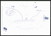 Muhammad Ali Authentic Signed 7.25×10.5 Hand Drawn Sketch BAS #A05157 Sale Coupon