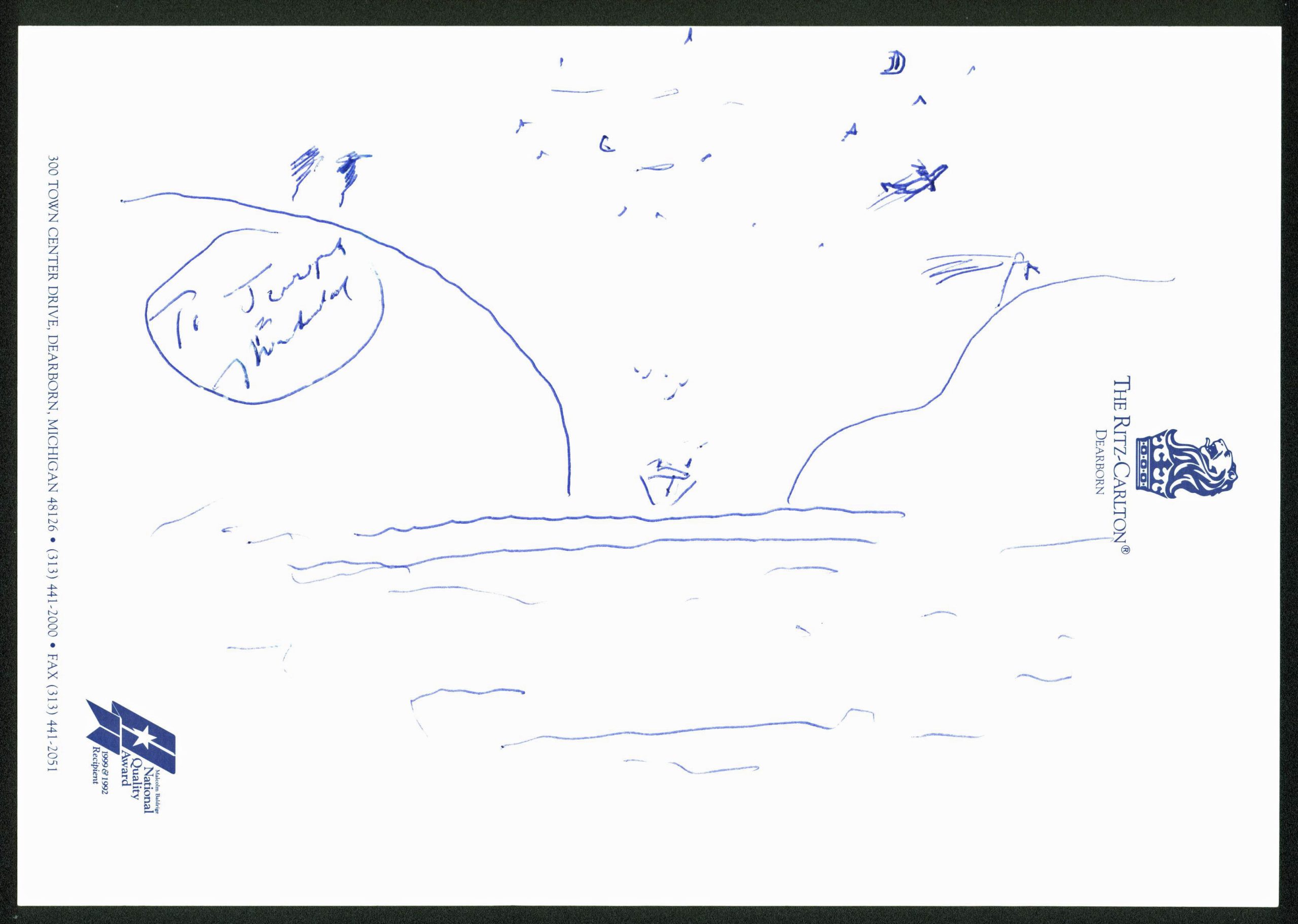 Muhammad Ali Authentic Signed 7.25×10.5 Hand Drawn Sketch BAS #A05157 Sale Coupon