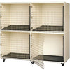 PetLift Professional Veterinary & Grooming Cage Banks – 4 Units Sale Coupon