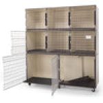PetLift Professional Veterinary & Grooming Cage Banks – 8 Units Sale Coupon