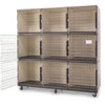 PetLift Professional Veterinary & Grooming Cage Banks – 9 Units Sale Coupon