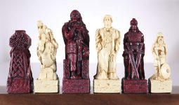 Celtic Vs. Vikings Chess Pieces – SAC Antique Finish on Sale Coupon From The Real Masters Of Chess
