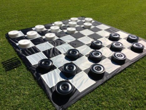 ChessHouse Giant Checker Set – With Board on Sale Coupon From The Real Masters Of Chess