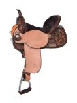 Circle Y New Frontier Vintage KK  Barrel Saddle 1509 Sale Coupon