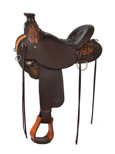 14inch to 17inch Circle Y Paisley Flex2 Trail Saddle 1154 Sale Coupon