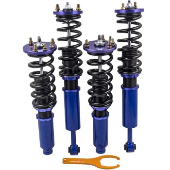 MAXPEEDINGRODS Racing Coilover Suspension Shock Kits compatible for Honda Accord 98-02 99-03 compatible for Acura Coil Sale Coupon