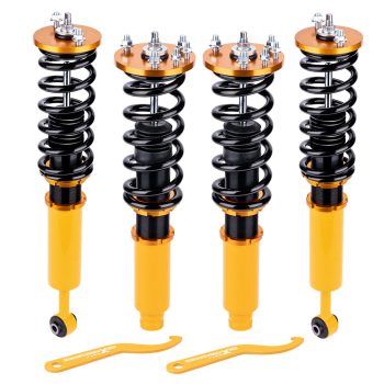 MAXPEEDINGRODS Adjustable Height Coilovers Kits compatible for Honda Accord 1998 – 2002 compatible for Acura TL CL 1999 – 2003 Sale Coupon