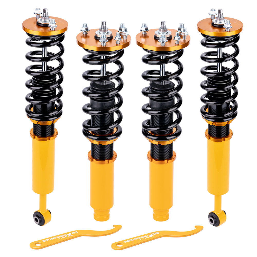 MAXPEEDINGRODS Adjustable Height Coilovers Kits compatible for Honda Accord 1998 – 2002 compatible for Acura TL CL 1999 – 2003 Sale Coupon