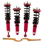 MAXPEEDINGRODS Compatible for Honda Accord 98-02 99-03 compatible for Acura TL 01-03 CL Adj. Damper Performance Coilovers Sale Coupon