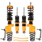 MAXPEEDINGRODS Compatible for Chevrolet Camaro 2010-2015 Adj. Damper Shock Absorbers Complete Coilovers Sale Coupon
