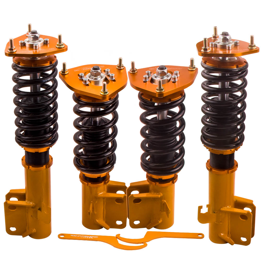 MAXPEEDINGRODS Compatible for Nissan 240SX s14 coilovers Silvia 94-98 Coilovers Kits Shocks Struts Adj. Height Sale Coupon
