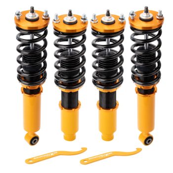 MAXPEEDINGRODS Full Coilovers Suspension lowering Kits compatible for Honda CR-V 1996 – 2001 Golden Sale Coupon