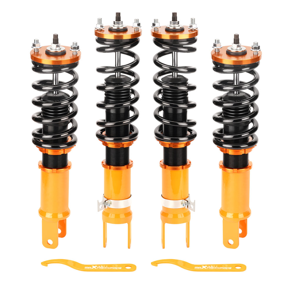 MAXPEEDINGRODS Compatible for Honda S2000 S2K AP1 AP2 2000 – 2009 Adjustable Height Coilovers Shock Absorber Struts Sale Coupon
