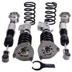 MAXPEEDINGRODS Coilovers Kits compatible for Hyundai Veloster 2012-2015 1.6L Adj. Damper Shocks Grey Sale Coupon