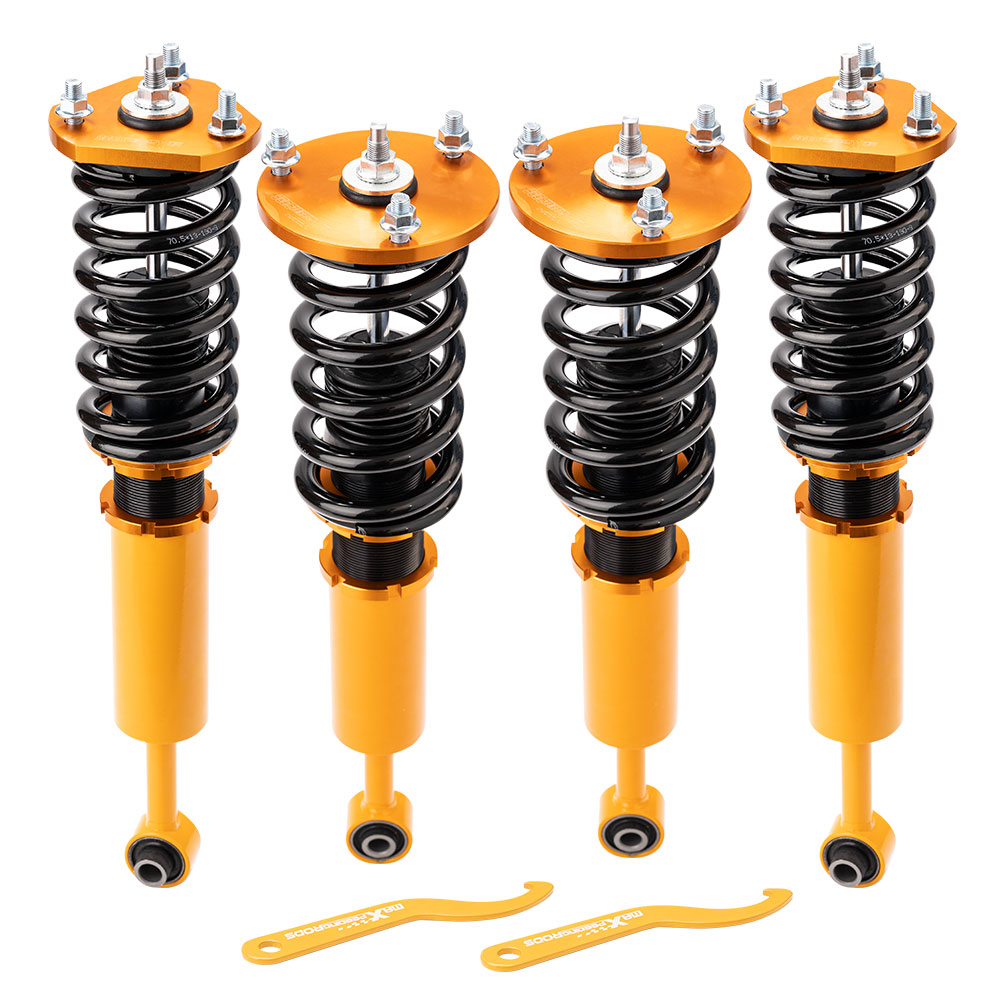 MAXPEEDINGRODS Compatible for Lexus IS350 IS250 2006-2012 GS300 GS350 GS430 Complete Coilover Coil Strut Shocks Sale Coupon