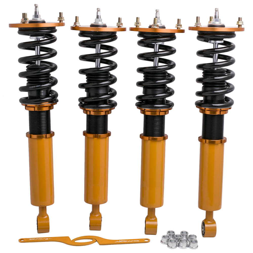 MAXPEEDINGRODS New Coilover Kits compatible for Lexus LS 430 LS430 UCF30 XF30 2001-06 Shock Absorbers Sale Coupon