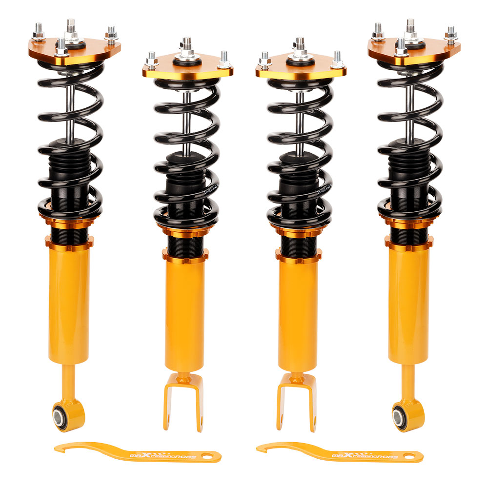 MAXPEEDINGRODS Compatible for Lexus LS460 2007-2016 RWD USF40 Adj. Height Shock Absorber Coilovers Kits Sale Coupon