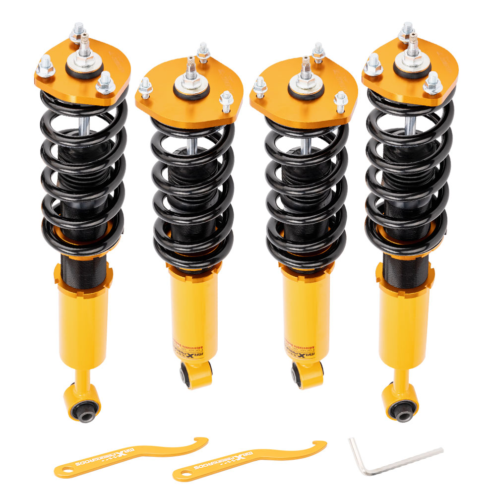 MAXPEEDINGRODS Coilovers Shock Absorber compatible for Lexus 2001-2005 IS300 Adj Height Suspension Kit New Sale Coupon