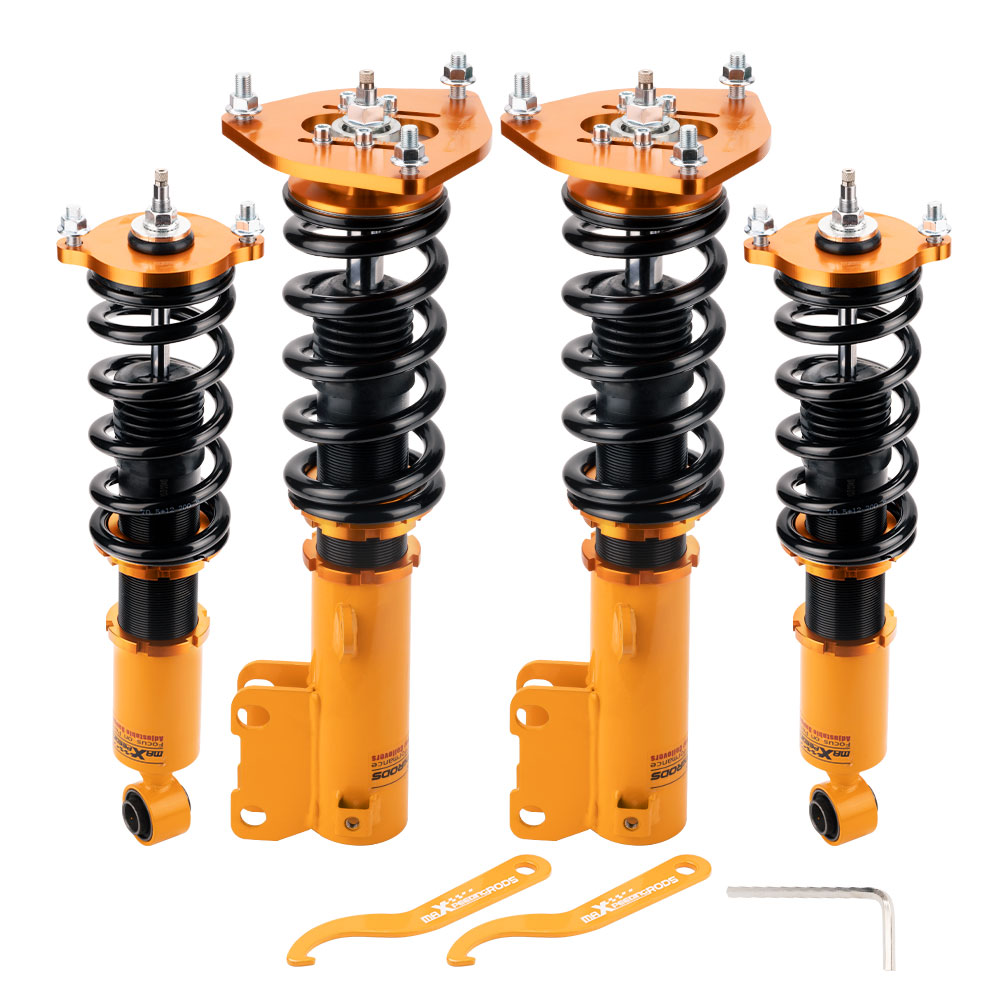 MAXPEEDINGRODS Coilover Kits compatible for Mitsubishi Eclipse 2000-2005 24 Ways Adjustable Damper Shocks Sale Coupon