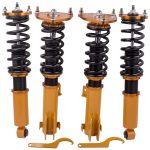 MAXPEEDINGRODS Adj. Height Shock Absorber Coilover Lowering Kit compatible for Mitsubishi Galant 99-03 Sale Coupon