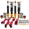 MAXPEEDINGRODS Compatible for Ford Mustang 4th 94-04 Adj. Height and Mounts / Rear Control Arm Coilover Kits Sale Coupon