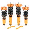 MAXPEEDINGRODS Adj.Height Coilovers compatible for Mazda Miata 90-05 96-98 NA NB MX5 Shocks Spring Struts Sale Coupon