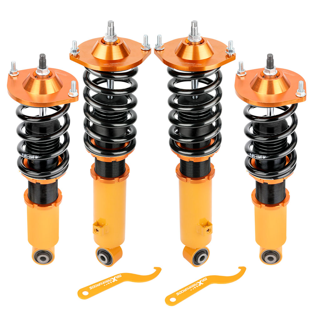 MAXPEEDINGRODS Adj.Height Coilovers compatible for Mazda Miata 90-05 96-98 NA NB MX5 Shocks Spring Struts Sale Coupon